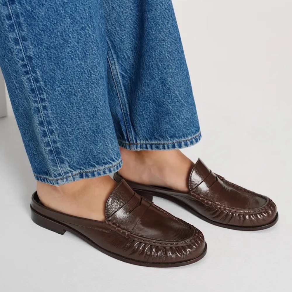 Reformation Francine Loafer Mules